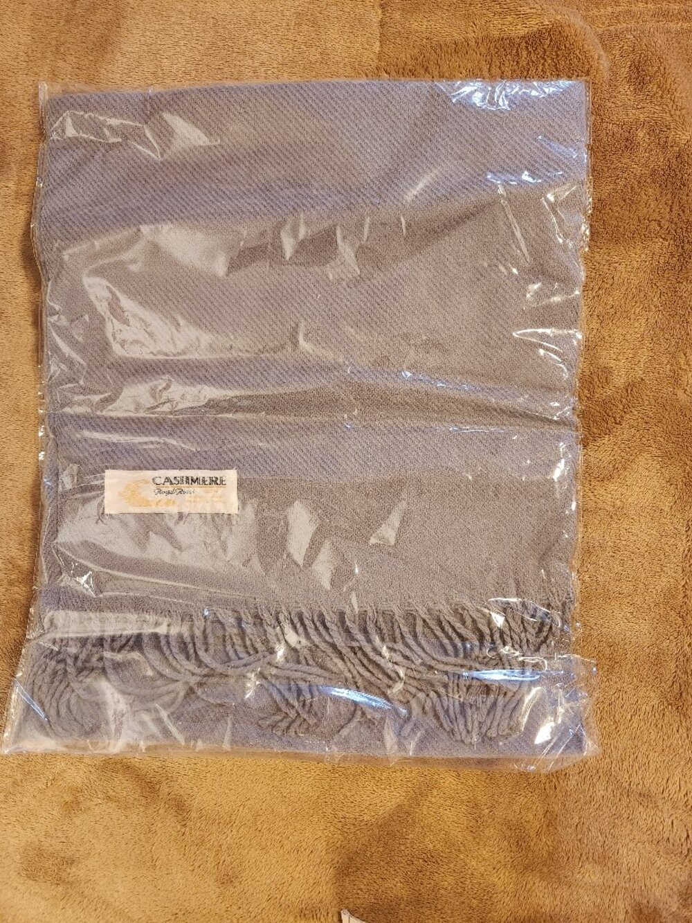 Pashmina cashmere gorgeous grey NWT